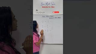 Basic Math Series  17 maths basic psc ssc bank exam trending easytips mathstrick [upl. by Neetsuj]