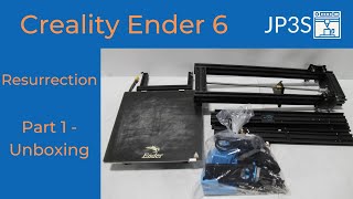 Creality Ender 6 3d printer resurrection  part 1  unboxing [upl. by Tasha873]