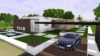 The sIMs 3  Modern minimalist house  Paradise HD [upl. by Iviv]