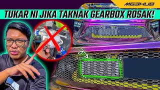 Modify External Gearbox Cooler di Myvi 2018 Feedback Minyak Jv Autolube [upl. by Katlaps]