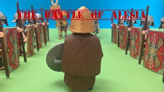 Romans vs Gauls The battle of Alesia  Playmobil Stop Motion [upl. by Daus]