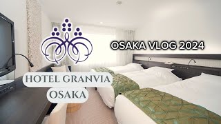 Hotel Granvia Osaka  Osaka Vlog 2024 🇯🇵 [upl. by Ecela748]