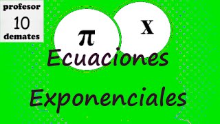 ecuaciones exponenciales 7 [upl. by Maillw]