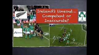 Irelands Lineout competent or inaccurate Test 2 Review [upl. by Bakemeier]