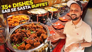 35 Dishes Itni Kam Price Best Buffet  Lahori Fish Prawn Tempura Steaks Karachi Food [upl. by Derag973]