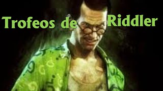 Batman Arkham Knight Trofeos de Riddler 8 Miagani Island [upl. by Esenwahs]