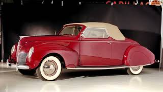 Lincoln Zephyr Convertible Coupe 1938 [upl. by Spear]