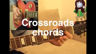 Crossroads Eric Clapton Cream chords and guitar lesson [upl. by Pawsner751]