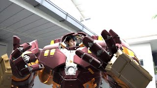 HulkBuster IronMan Suit Up Short Animated Film [upl. by Annahahs475]