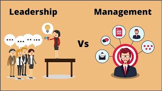 Leadership vs Management  Difference between Leadership and Management [upl. by Rialb]