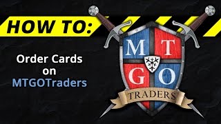 How to Ordering Cards on MTGOTraders [upl. by Nnaeoj323]