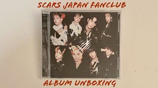 Stray Kids Scars Fanclub Album Unboxing [upl. by Htenay]