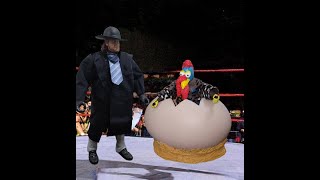 WWE Ultimate Edition Survivor Series 1990 Undertaker and Gobbledy Gooker [upl. by Eiclehc]