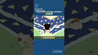 Shinchan during winters 🤣🤣🥶radhasharmapls likeshare subscribe 🙏🏻 [upl. by Rider]