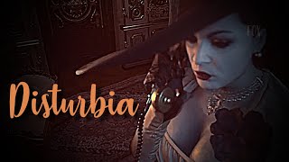 lady dimitrescu  disturbia Resident Evil Village GMV [upl. by Selimah]