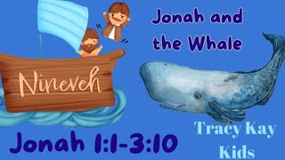 Jonah and the Whale Bible Story Childrens Ministry [upl. by Twyla]