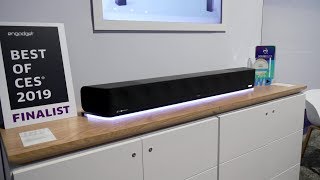 CES 2019 Sennheiser AMBEO Soundbar  Crutchfield video [upl. by Nyssa]