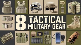 Top 8 Best Tactical Military Gear 2025 [upl. by Schuster]