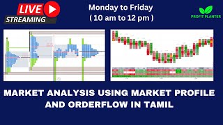 market analysis using MP amp Order flow  03 Dec 2024 in Tamil [upl. by Ahsenik]