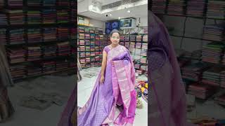 vigneshwara Silks Sarees Collection 🤩 DivyaRaviVlogs [upl. by Bobinette]