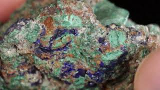 Azurite Malachite Empress of India Mine Yukon Canada [upl. by Trawets]