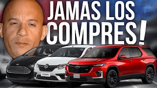 🤮 LOS PEORES AUTOS y SUV QUE PUEDES COMPRAR NO SON CONFIABLES [upl. by Yngiram825]