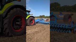 LEMKEN Heliodor 9 Compact Disc  Spring Tillage Demo at Canadas Outdoor Farm Show 2024 [upl. by Saenihp]