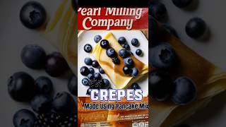 Make Crepes with Pancake Mix [upl. by Eldrid]