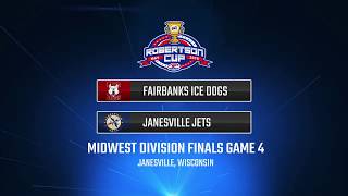 Midwest Division Finals Fairbanks vs Janesville  Game 4 [upl. by Ettennal]