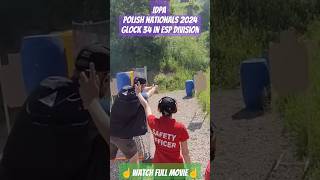 IDPA 👉 POLISH🇵🇱 NATIONALS 2024 ESP 🥈 place in DIV SHOOTING🎯 GLOCK 34 Most Accurate 🏅 [upl. by Kant]