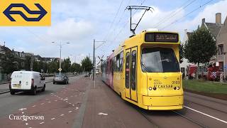 NS TRAM   GTL8 en RegioCitadis Trams Delft HTM Den Haag [upl. by Safir]