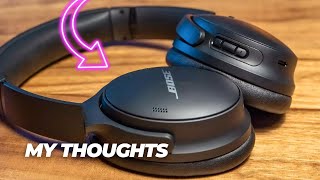 Bose QuietComfort 45 Bluetooth Wireless Noise Cancelling Headphones Review [upl. by Jamila947]