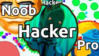 NOOB vs PRO vs HACKER in Agario [upl. by Landers]