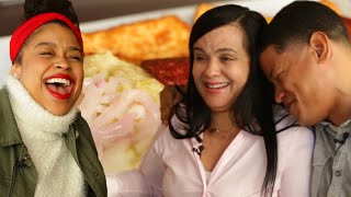 Dominicans Try The Best Mangu In New York City [upl. by Kawai]