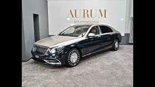 THE NEW TWOTONE MERCEDESMAYBACH S 560 4MATIC Walkaround by AURUM International [upl. by Edouard]