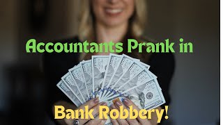 Fun Joke How Does an Accountant Outsmart her Friend in a Bank Robbery Very Clever funny joke [upl. by Aeynod]