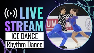 LIVE  Ice Dance Rhythm Dance  ISU World Junior Championships  Taipei City 2024  FigureSkating [upl. by Arodaeht]