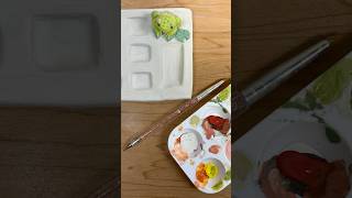 Making a ceramic art pallet with a cute 🐸 Greenware amp bone dry stage ceramic potteryprocess [upl. by Tedric]