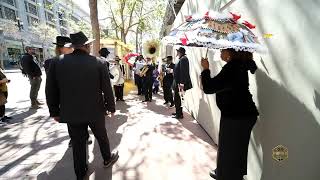 Celebrating our friends life with a Traditional Brass Band in San Francisco [upl. by Divadnahtanoj461]