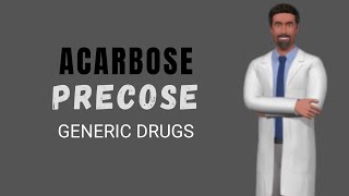 ACARBOSE generic For DIABETES MELLITUS Acarbose Precose Uses Dose Side Effects [upl. by Jeffery715]