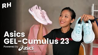 Sepatu Lari Asics Gel Cumulus 23  EMPUK BANGET [upl. by Balac]