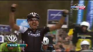 Fabian Cancellara vince il Giro delle Fiandre 2014il suo terzo personale [upl. by Ainav]