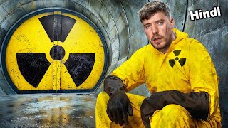 Survive 100 Days In Nuclear Bunker Win 500000 mrbeast hindi l Mr beast in hindi l ‪‪MrBeast [upl. by Lua]