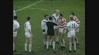 Warrington v Wigan World War 3 New Years Day 1988 [upl. by Maegan942]