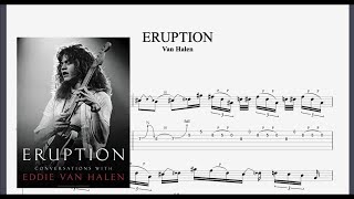 ERUPTION  Eddie Van Halen  Guitar Notes and Tablature [upl. by Kyriako]