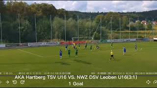 AKA Hartberg TSV U16 VS NWZ DSV Leoben U16 2023916 [upl. by Shields960]