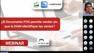 ¿El documento POS permite que vender sin que la DIAN identifique las ventas [upl. by Bena970]