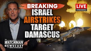 Israel AIRSTRIKES Near Damascus Hamas Planning ATTACKS on US Soil  Watchman Newscast LIVE [upl. by Hcire614]