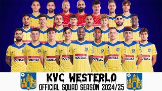 KVC Westerlos OFFICIAL New Squad Reveal for 20242025 [upl. by Amilas]