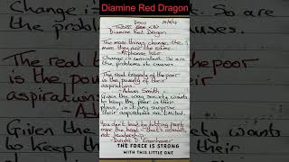 Writing Fri 29 Mar TWSBI Draco and Diamine Red Dragon shorts [upl. by Racso]